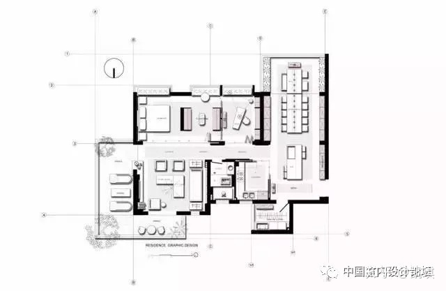 50平米小戶型裝修平面_裝修平面圖_看看家居服睡衣裝修平面設計圖