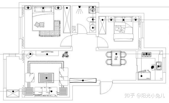 三室兩廳裝修樣板間！92平現(xiàn)代輕奢風(fēng)格，清新雅致彰顯品質(zhì)生活